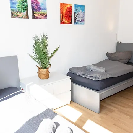 Cosyhomes24 - Free-wifi, Einzelbetten, Parkplatz, Tv * Gelsenkirchen