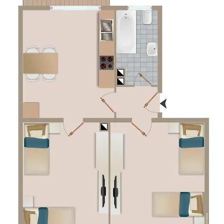 Cosyhomes24 - Centrally With Parking Space And Balcony - Ge09b Apartment