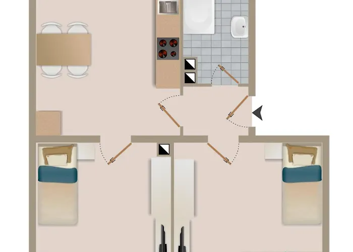 Cosyhomes24 - Centrally With Balcony And Parking Space - Ge09b דירה